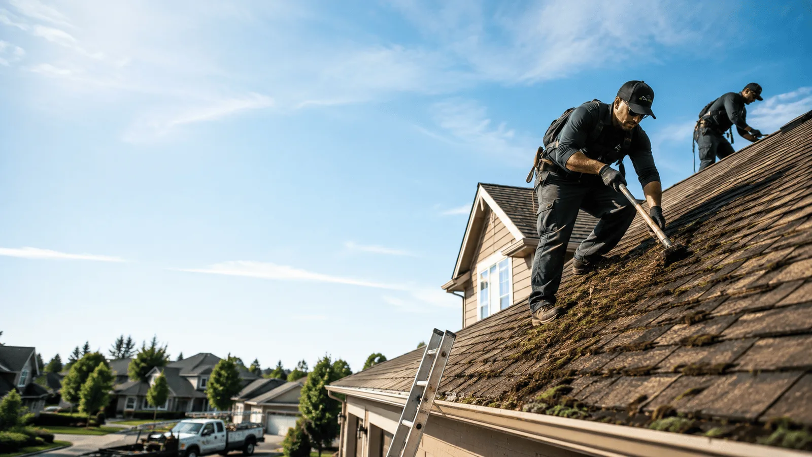 Roof Moss Removal in Allerton, IL near me